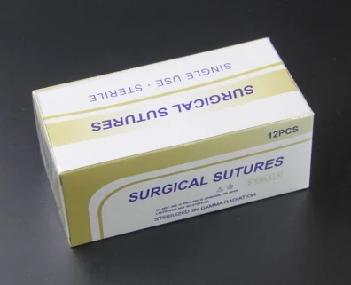 Kína, ó-gleypanlegt saum skurðaðgerðarsaumefni Nylon pólýprópýlen silki pólýe...
